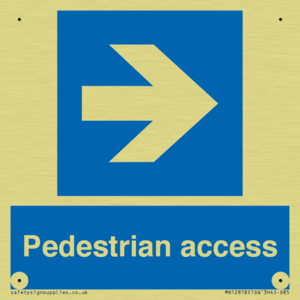Pedestrian access